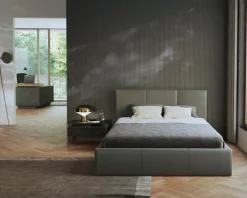 Łóżko skóra naturalna PRESTIGE
