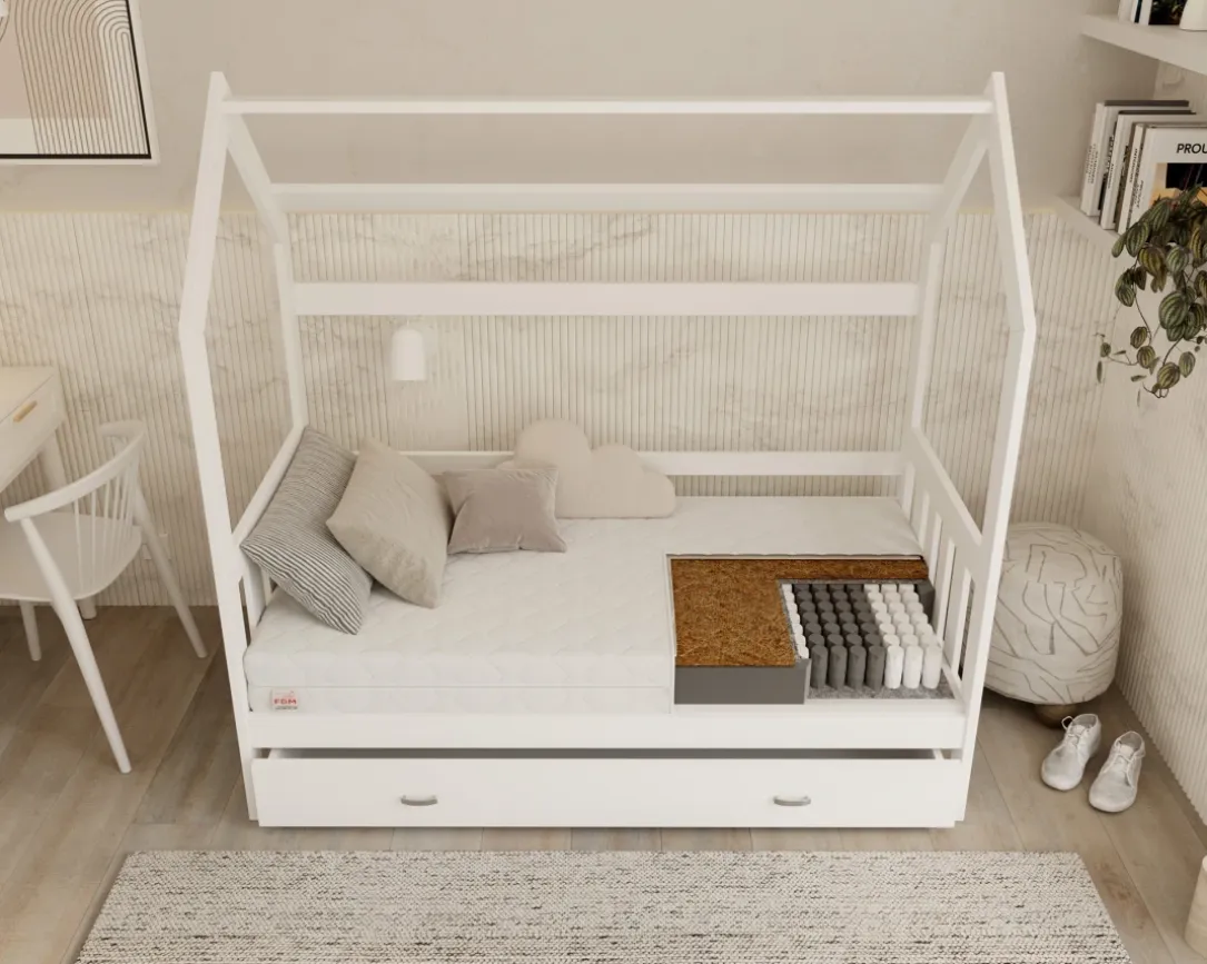 Materac kieszeniowy MILANO